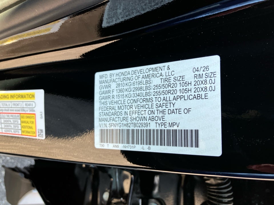 2026 Honda Pilot Elite