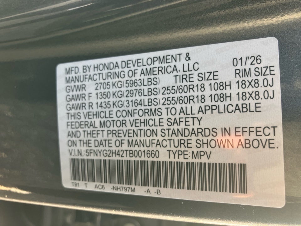 2026 Honda Pilot EX-L