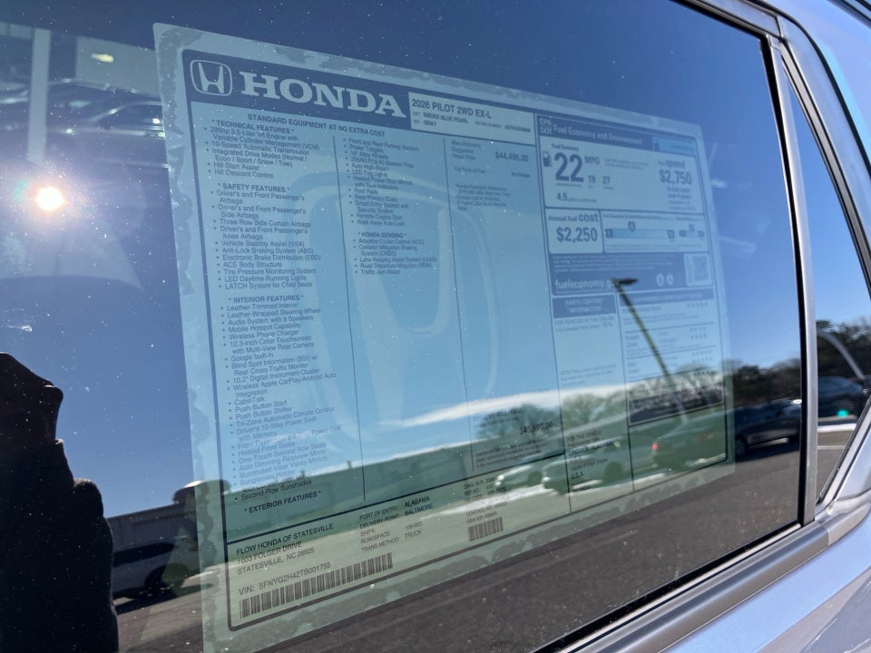 2026 Honda Pilot EX-L