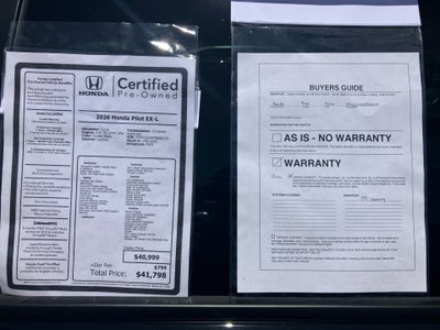 2026 Honda Pilot EX-L