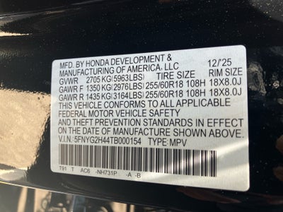 2026 Honda Pilot EX-L