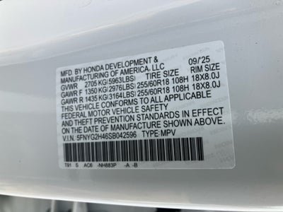 2025 Honda Pilot EX-L