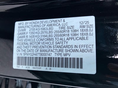 2026 Honda Pilot EX-L