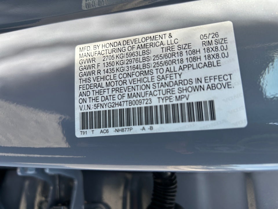 2026 Honda Pilot EX-L