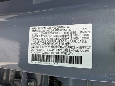 2026 Honda Pilot EX-L