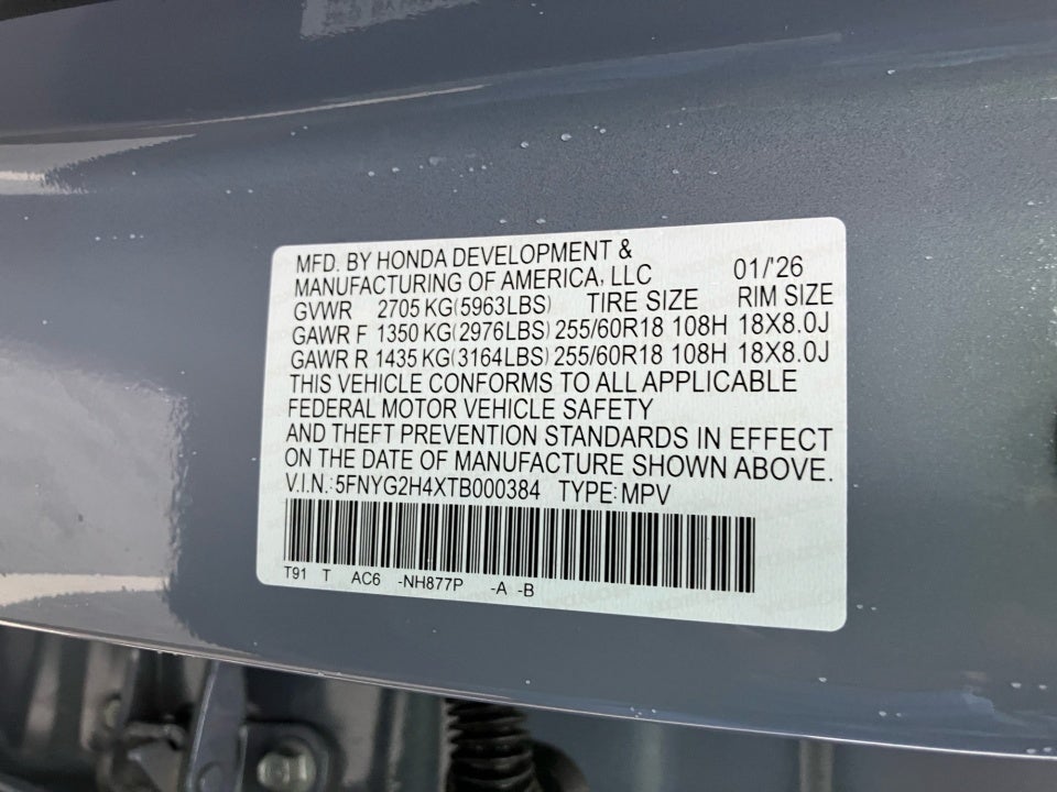 2026 Honda Pilot EX-L