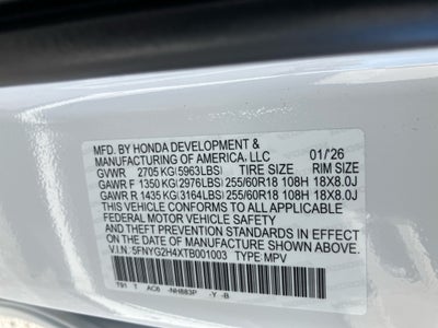 2026 Honda Pilot EX-L