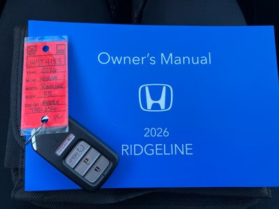 2026 Honda Ridgeline RTL
