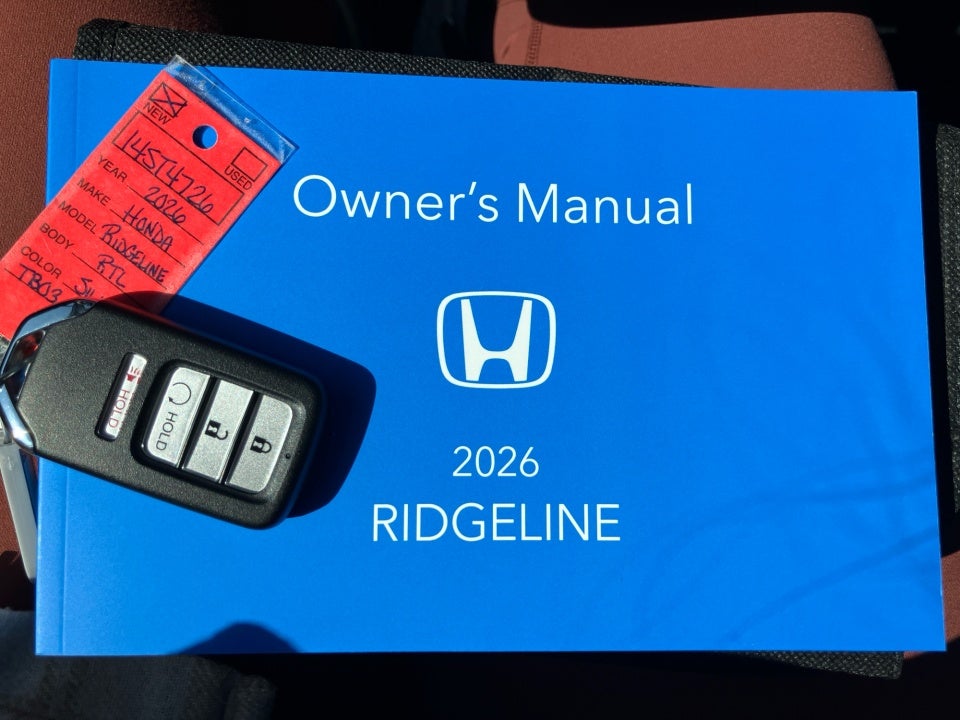 2026 Honda Ridgeline RTL