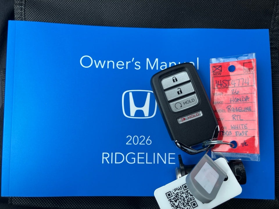 2026 Honda Ridgeline RTL