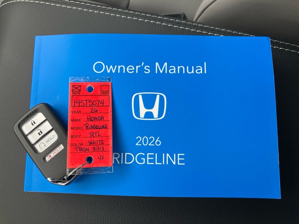 2026 Honda Ridgeline RTL