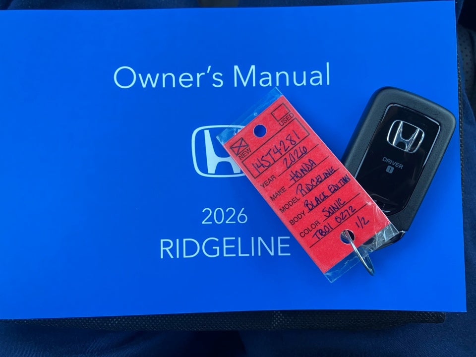 2026 Honda Ridgeline Black Edition