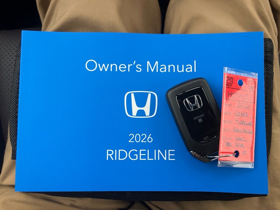 2026 Honda Ridgeline Black Edition