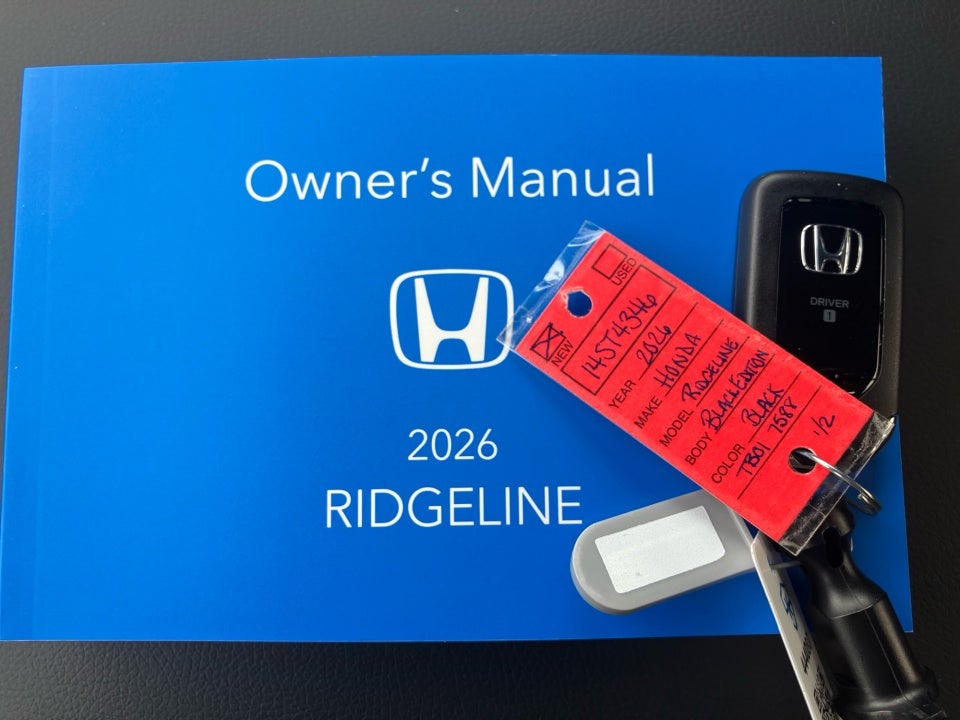 2026 Honda Ridgeline Black Edition
