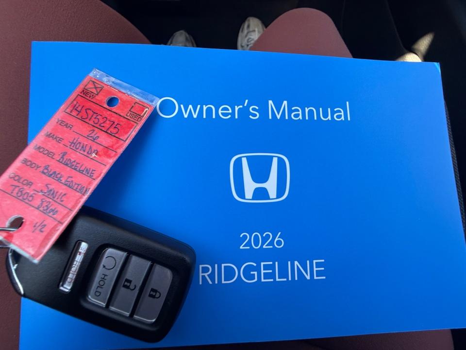 2026 Honda Ridgeline Black Edition