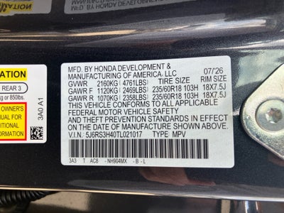 2026 Honda CR-V EX