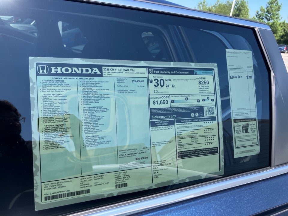 2026 Honda CR-V EX-L
