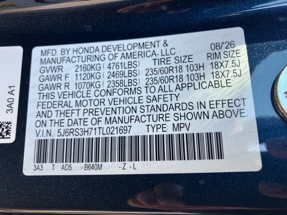 2026 Honda CR-V EX-L