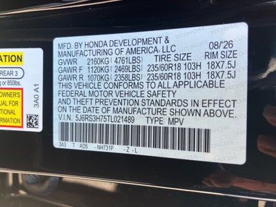 2026 Honda CR-V EX-L