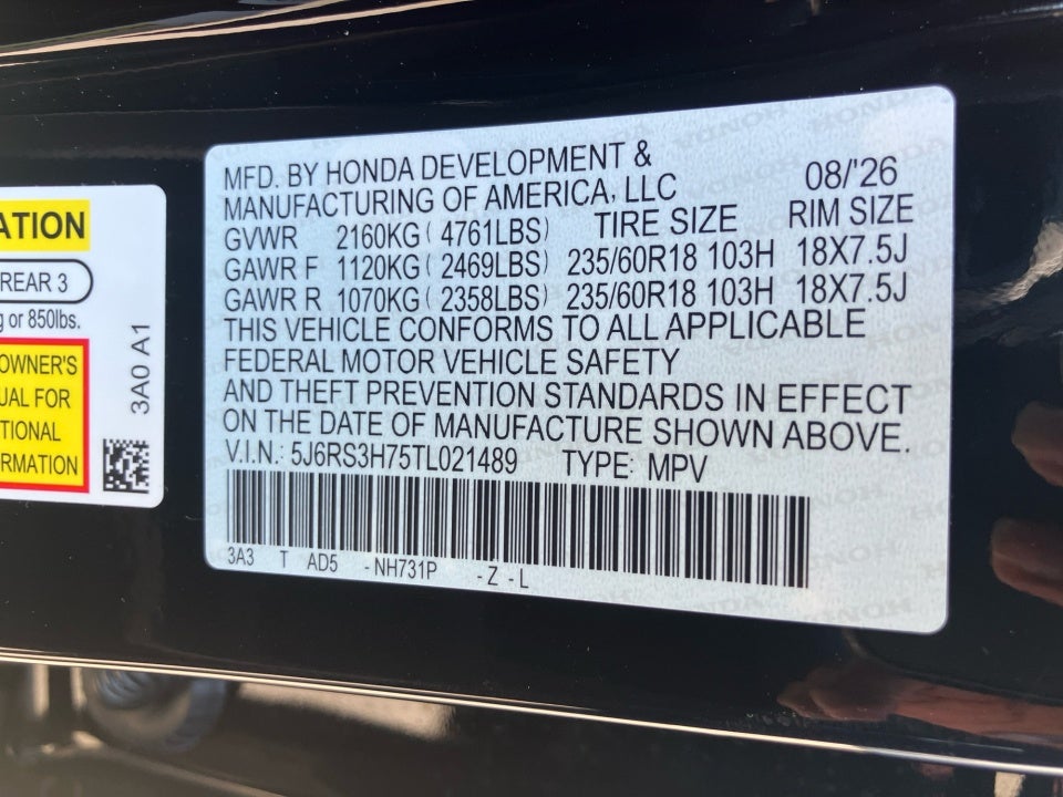 2026 Honda CR-V EX-L