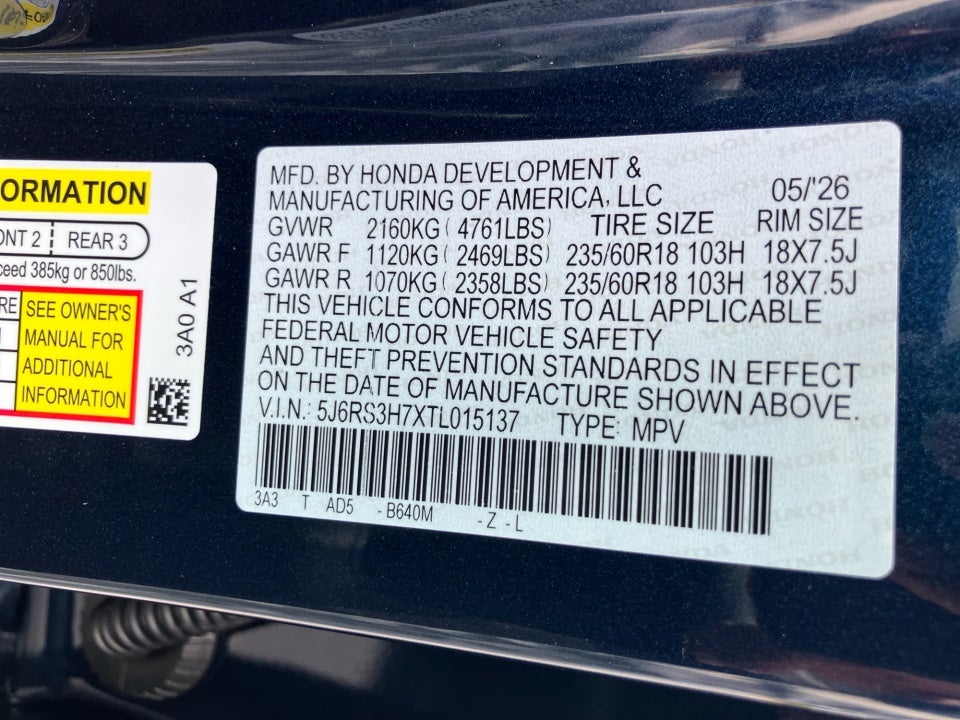 2026 Honda CR-V EX-L