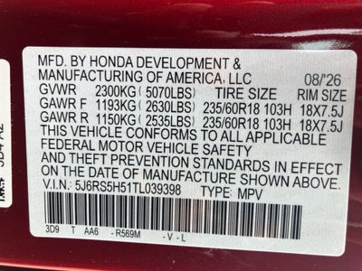 2026 Honda CR-V Hybrid Sport
