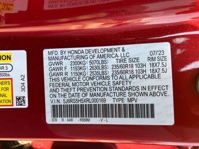 2024 Honda CR-V Hybrid Sport