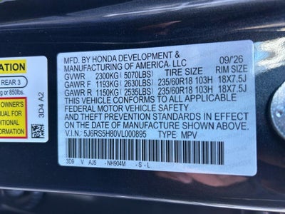 2027 Honda CR-V Hybrid Sport-L