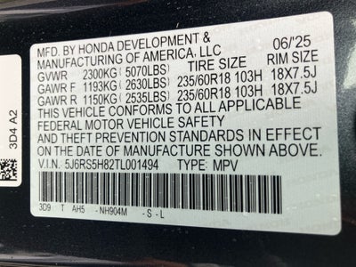 2026 Honda CR-V Hybrid 2WD Sport-L