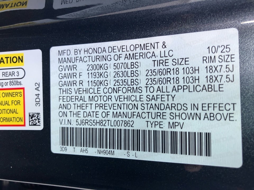 2026 Honda CR-V Hybrid 2WD Sport-L