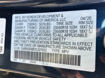 2026 Honda CR-V Hybrid 2WD Sport-L
