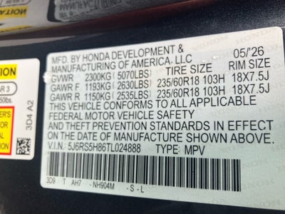 2026 Honda CR-V Hybrid 2WD Sport-L
