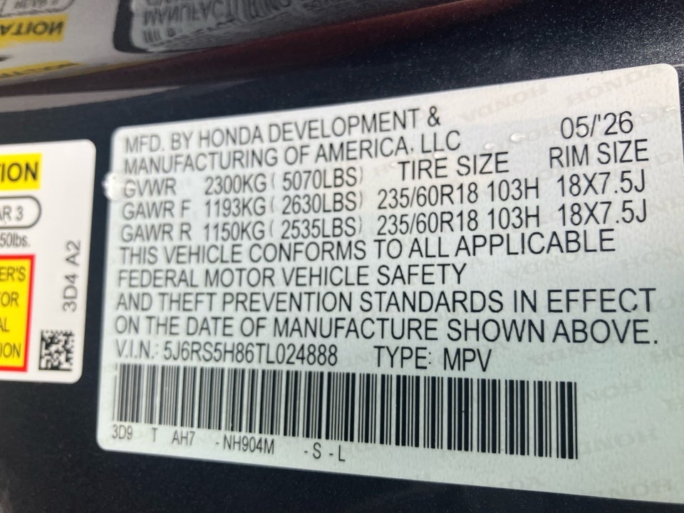2026 Honda CR-V Hybrid 2WD Sport-L