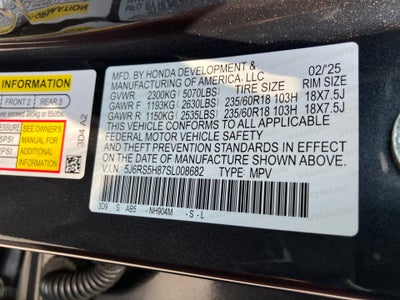 2025 Honda CR-V Hybrid Sport-L