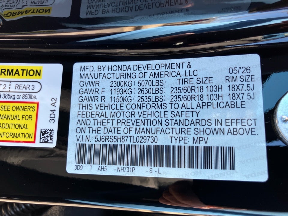 2026 Honda CR-V Hybrid Sport-L