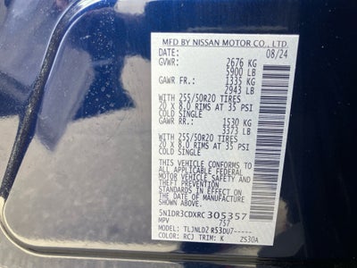 2024 Nissan Pathfinder SL 4WD