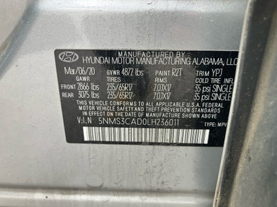 2020 Hyundai Santa Fe SEL