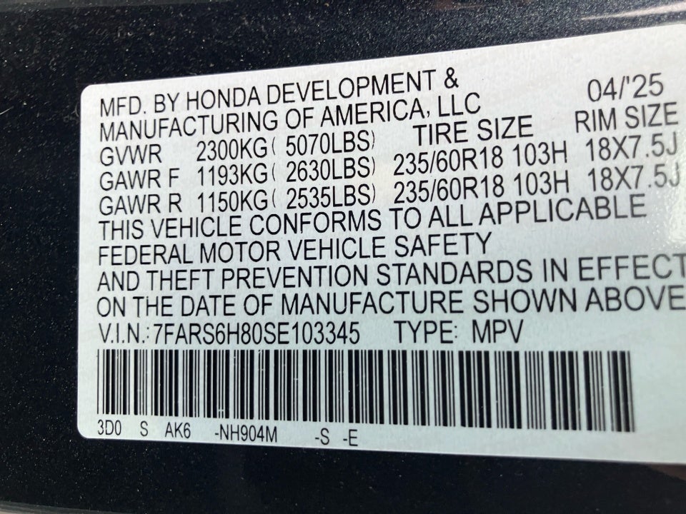 2025 Honda CR-V Hybrid Sport-L