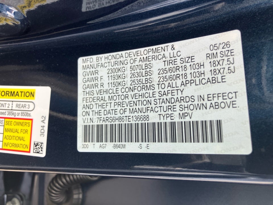 2026 Honda CR-V Hybrid Sport-L