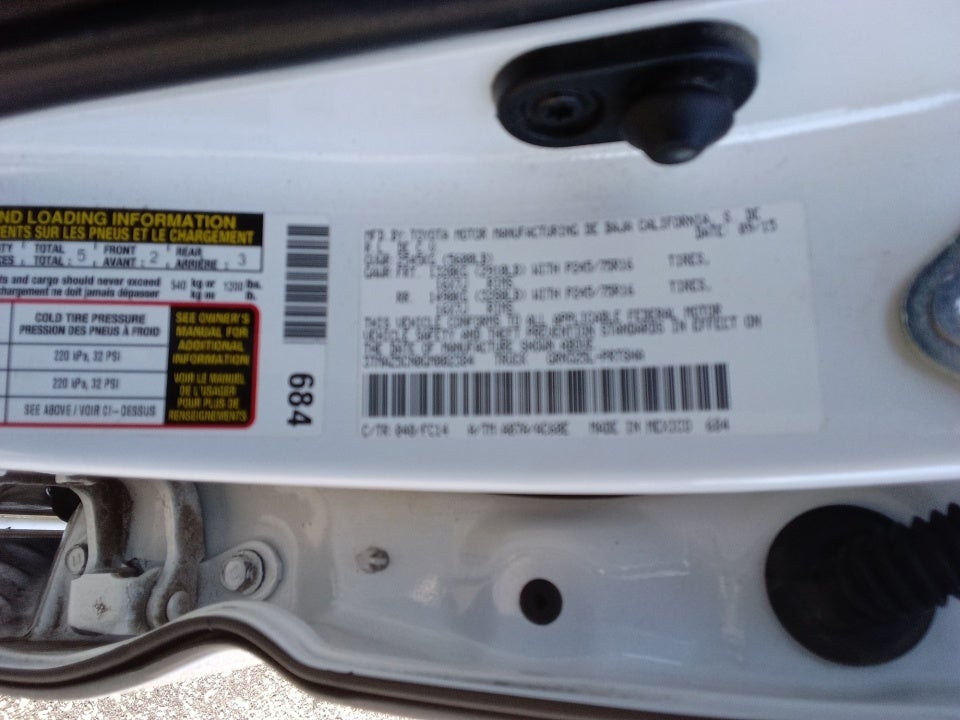 2016 Toyota Tacoma SR5 V6