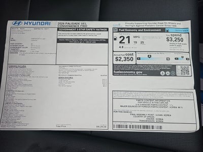 2026 Hyundai Palisade SEL