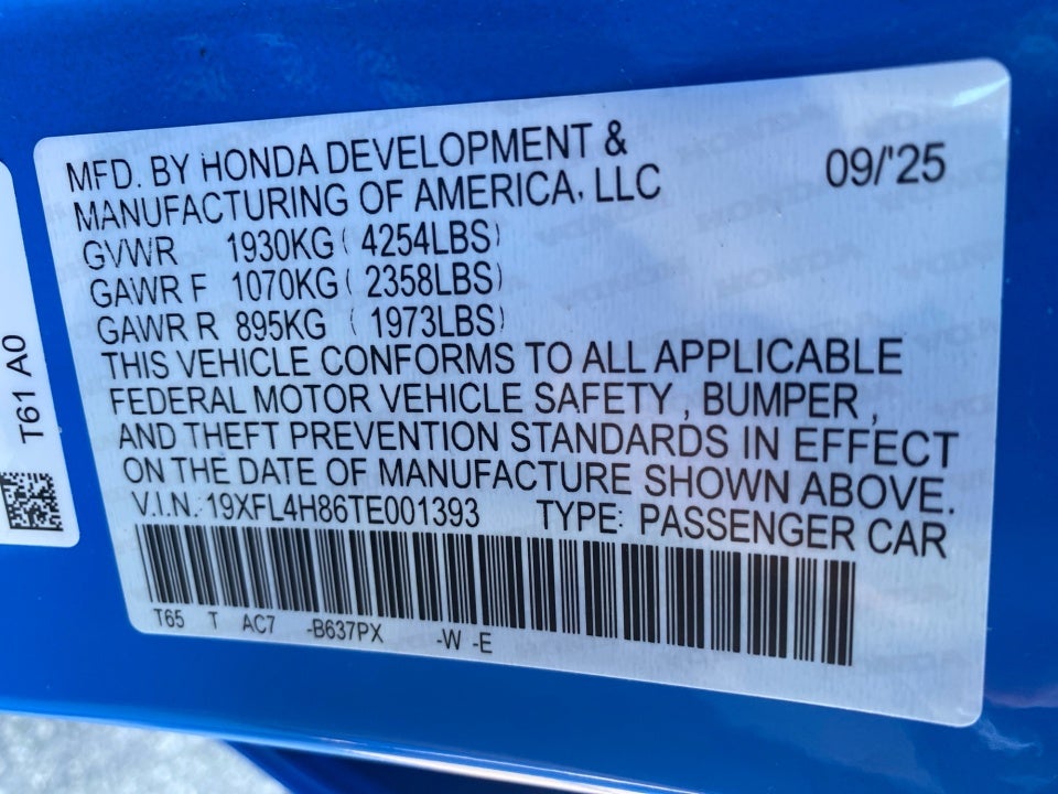 2026 Honda Civic Hybrid Sport