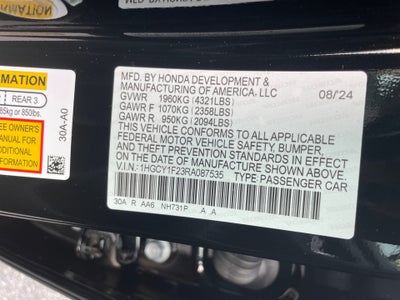 2024 Honda Accord Sedan LX
