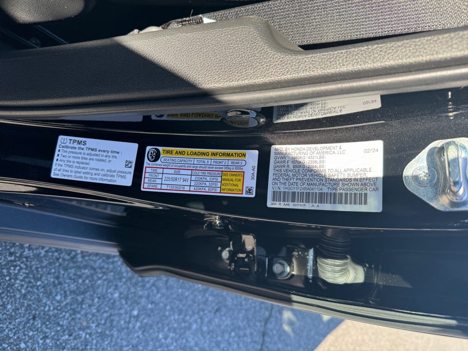 2024 Honda Accord Sedan LX