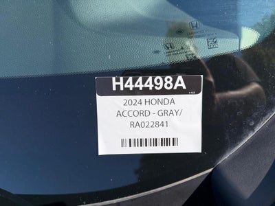 2024 Honda Accord Sedan EX
