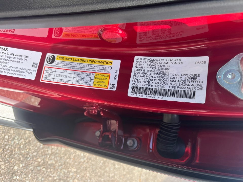 2026 Honda Accord Sedan SE