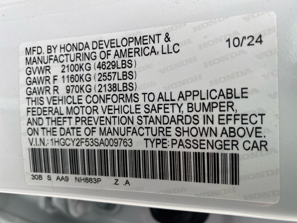 2025 Honda Accord Hybrid Sport