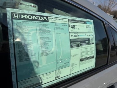 2025 Honda Accord Hybrid EX-L