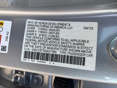 2025 Honda Accord Hybrid Sport-L
