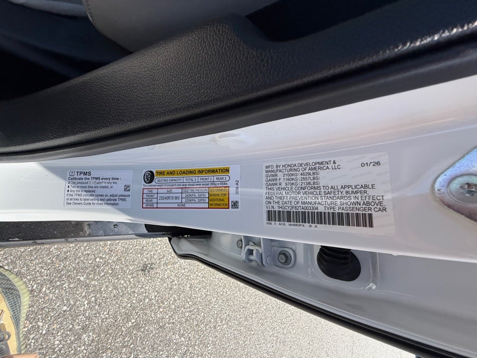 2026 Honda Accord Hybrid Touring